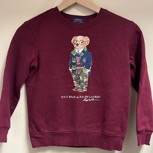Kids size 7 Polo sweatshirt